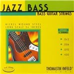 Thomastik-Infeld JF344 Jazz Flat Wound Bass Strings Front View